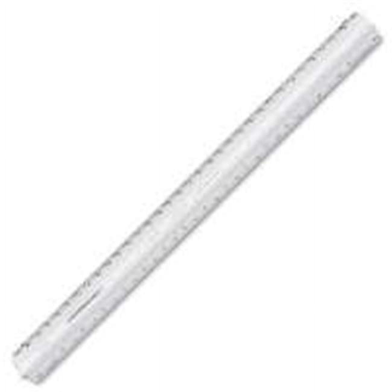 Staedtler 9871931BK Plastic Triangular Scales White