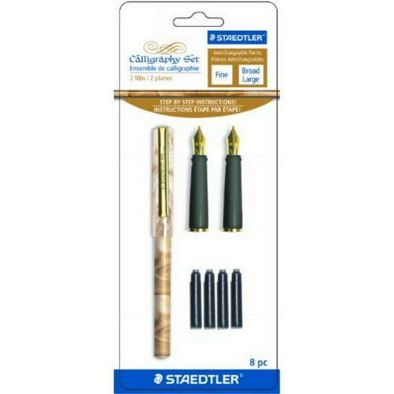 Staedtler Calligraphy 2-Nib Pen Set