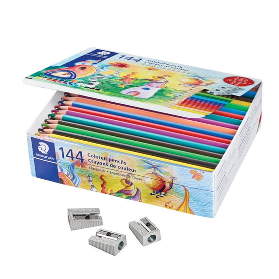 STAEDTLER® Colored Pencils, Class pack of 144