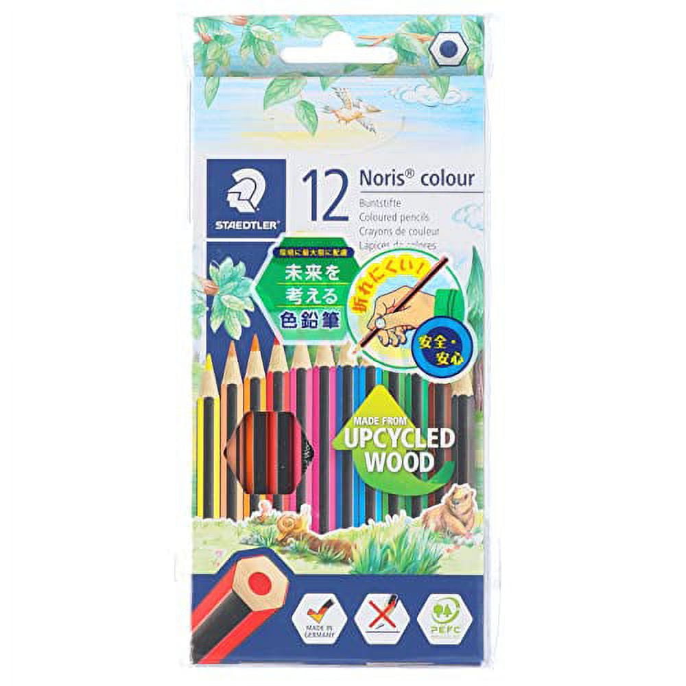 Hard to Find Staedtler Erasable Colored Pencils 12 Colors 144 50NC12 gently  used