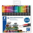 thumbnail image 1 of Staedtler Double-Ended Permanent Pens, Ideal for marking and drawing on almost anything, 36 Assorted Colors, 3187 TB36, 1 of 3