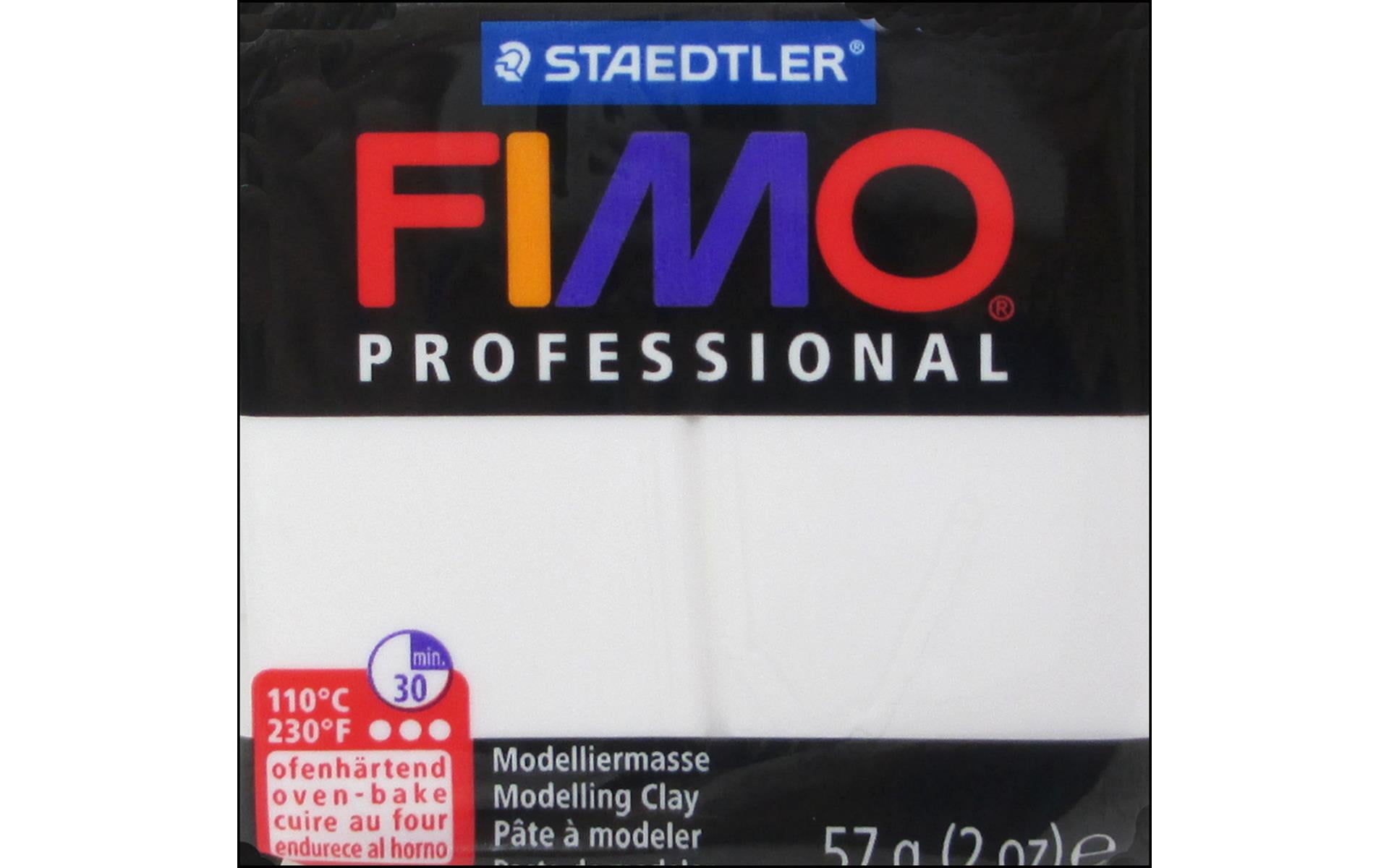 Staedtler Fimo Professional Polymer Clay - White, 2 oz 