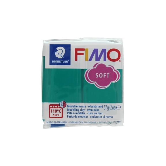 Staedtler Fimo Soft Polymer Clay - 2 oz, Emerald