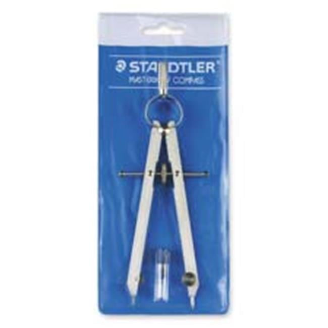 Staedtler- Inc.  Comfort Compass- w- Spare Lead- 3-.25in.x.50in.x7-.50in.- Nickel