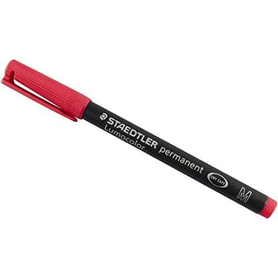 Staedtler Lumocolor Permanent Universal Ohp Pen 317 1.0Mm (Single Item) Red