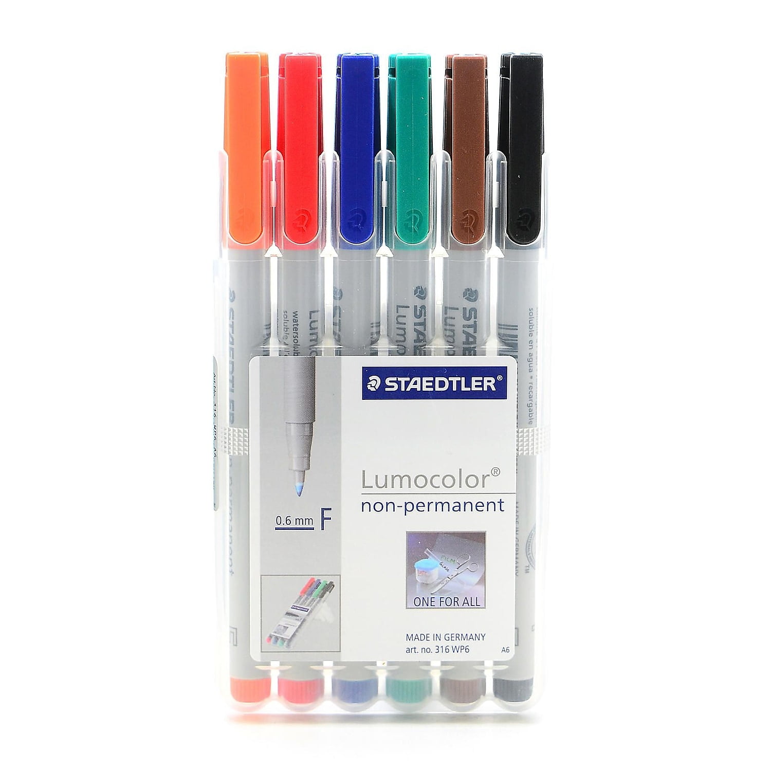激安挑戦！！ Staedtler Projection Overhead Non-Permanent Lumocolor マーカー・蛍光ペン