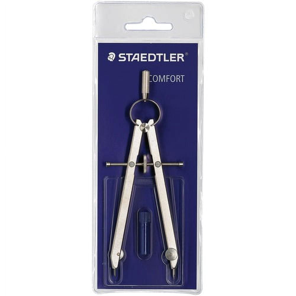 Staedtler Mars Comfort Compass - Metal - Silver - 1 Each Staedtler Mars Comfort Compass - Metal - Silver - 1 Each