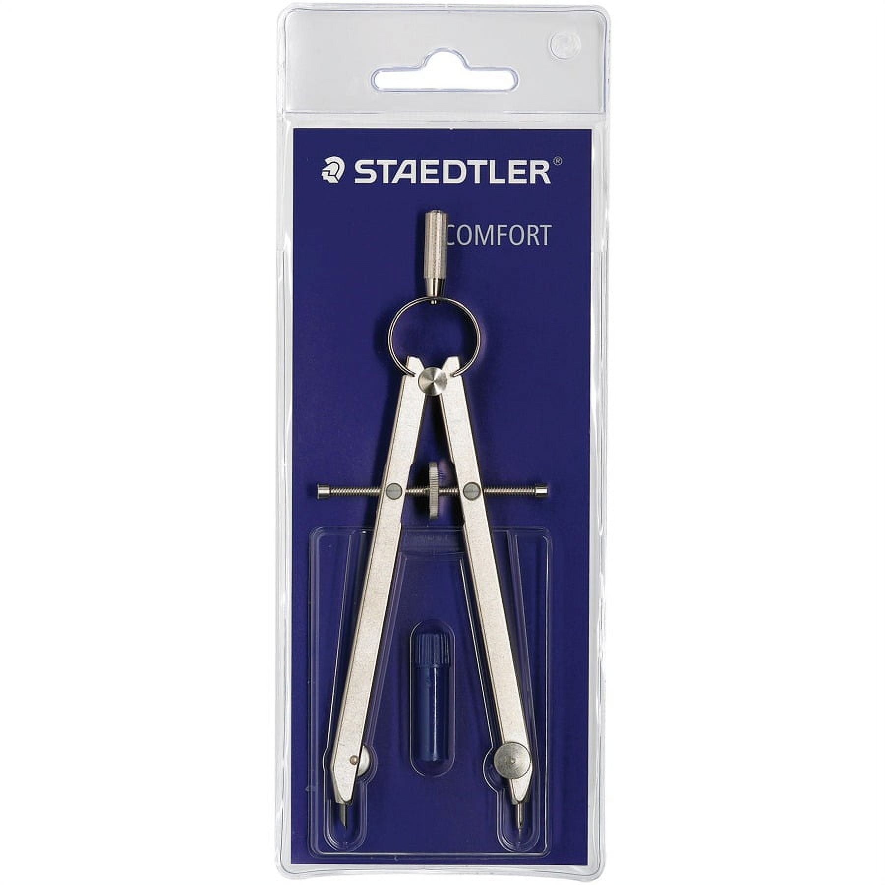 Staedtler Mars Comfort Compass - Metal - Silver - 1 Each Staedtler Mars Comfort Compass - Metal - Silver - 1 Each