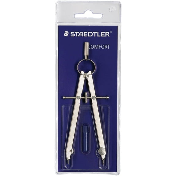 Staedtler Mars Comfort Compass - Metal - Silver - 1 Each | Bundle of 2 Each