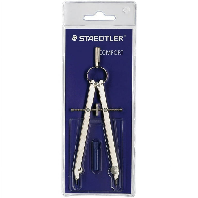 Staedtler Mars Comfort Compass - Metal - Silver - 1 Each Staedtler Mars Comfort Compass - Metal - Silver - 1 Each