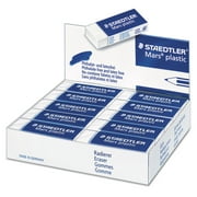 Staedtler Mars Eraser, White, Vinyl, 20 per Box