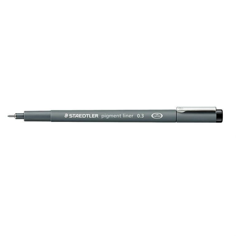 Staedtler Pigment Liner Pen, Black, .3mm 