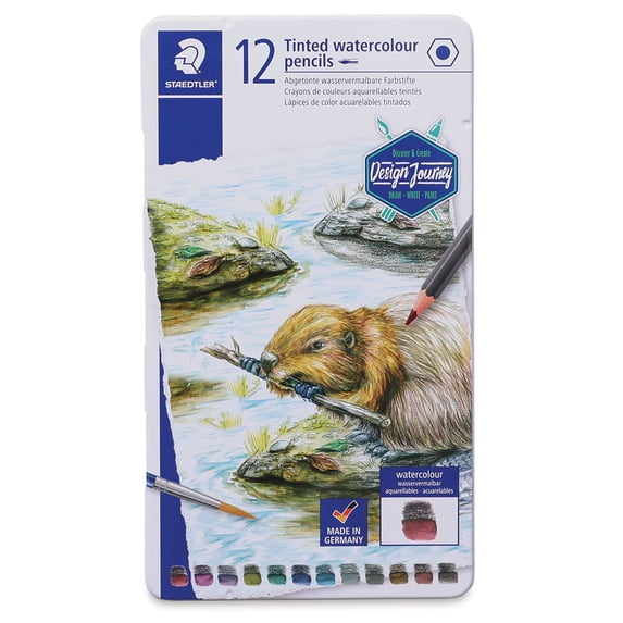 Staedtler Tinted Watercolor Pencils - Set of 12