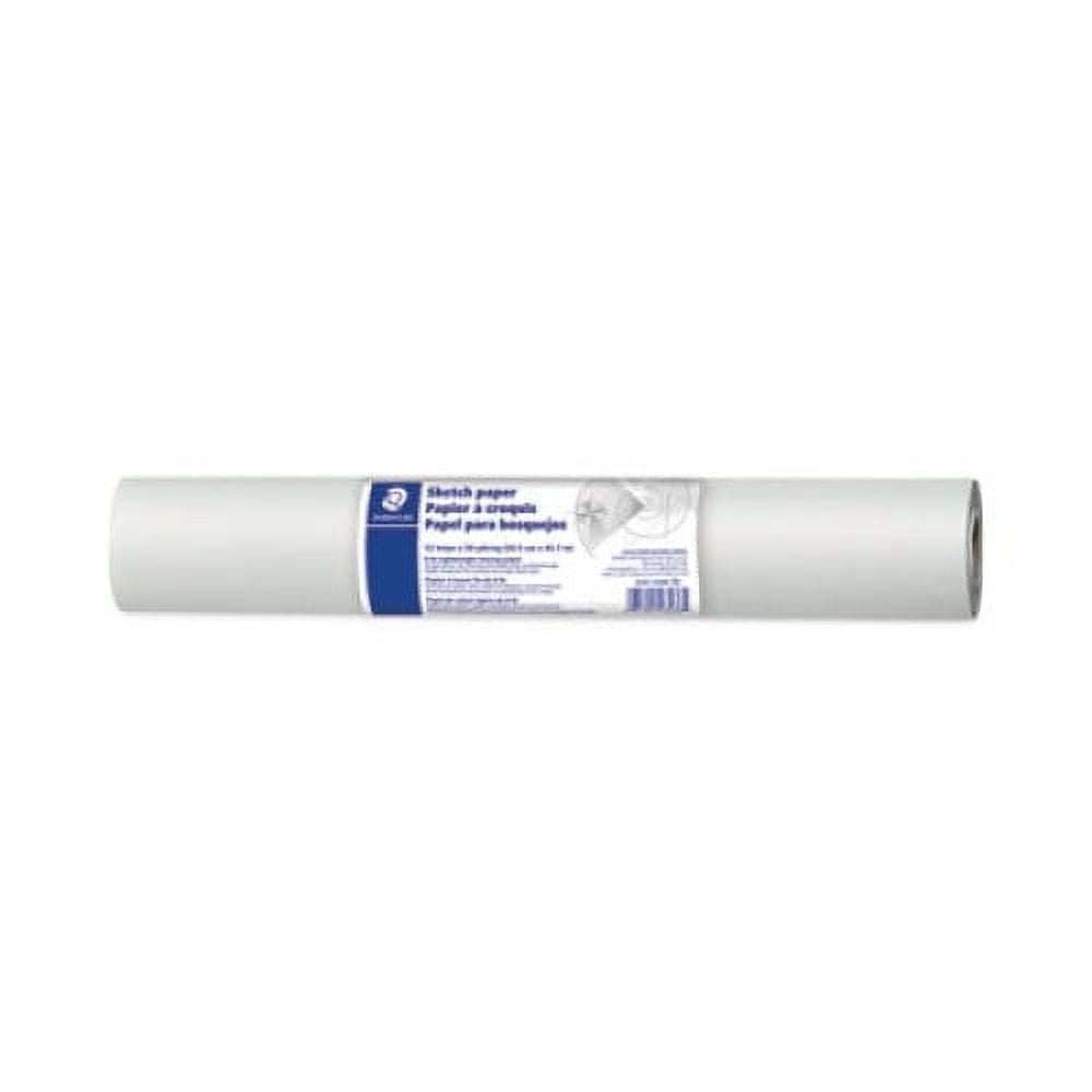Staedtler Transparent Sketch Paper Roll, 8 lb Bond Weight, 12" x 50 yd