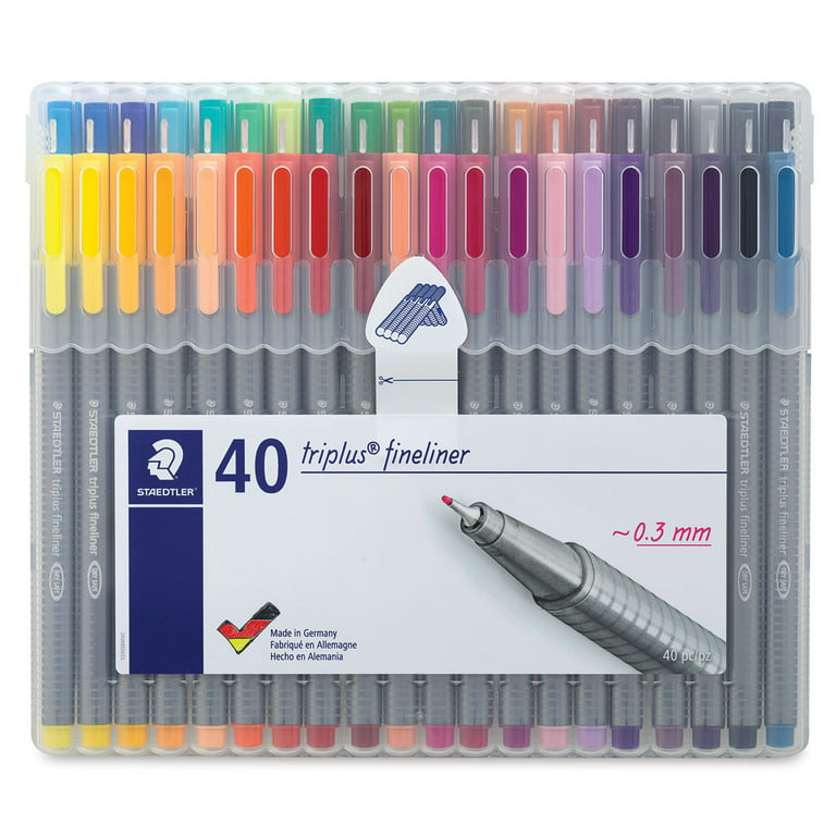 Staedtler Triplus Fineliner Pens • Art Supply Guide