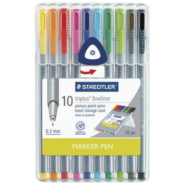 Staedtler Triplus Fineliner Pen Set, 10-Colors