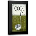 thumbnail image 1 of Staehling, Angela 9x14 Black Modern Framed Museum Art Print Titled - Gourmet Cooking, 1 of 5