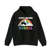 Staff Auditors Are Magical Graphic Hoodie Sweatshirt, Sizes S-5XL