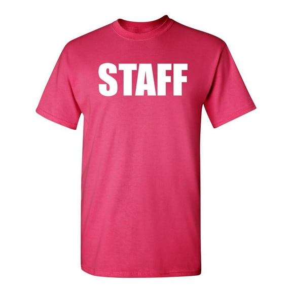 Staff Humor Fall Tshirt Novelty Sarcastic Graphic Tees Employees Gift Apparel For Christmas Party Holidays Funny Mens T Shirt