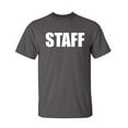 thumbnail image 1 of Staff Humor Fall Tshirt Novelty Sarcastic Graphic Tees Employees Gift Apparel For Christmas Party Holidays Funny Mens T Shirt, 1 of 6