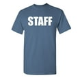 thumbnail image 1 of Staff Humor Fall Tshirt Novelty Sarcastic Graphic Tees Employees Gift Apparel For Christmas Party Holidays Funny Mens T Shirt, 1 of 6