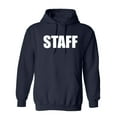 thumbnail image 1 of Staff Sarcastic Novelty Gift Idea Adult Humor Funny Men's Hoodies, 1 of 2