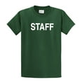 thumbnail image 1 of Staff Short Sleeve T-shirt Concert Party Event Festival Etc.-Fg-M Forest Green, 1 of 4
