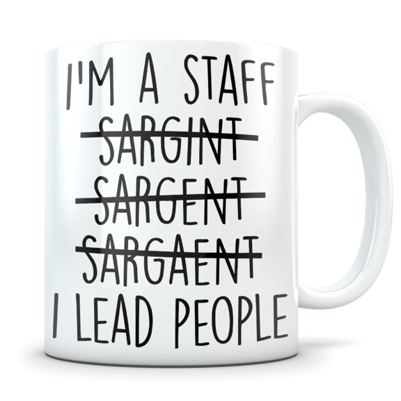 Staff sergeant gift staff sergeant mug staff sergeant promotion staff sergeant appreciatio