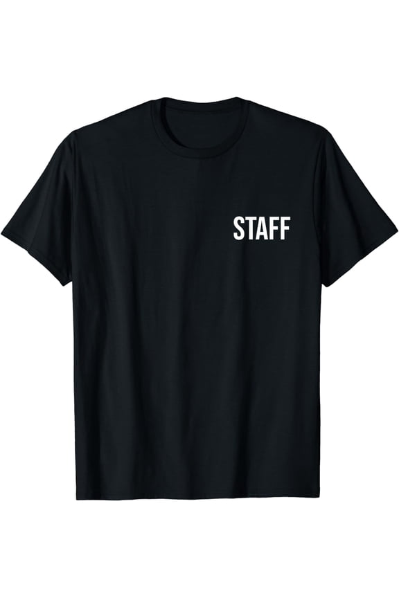 Staffer Gift - Staff Double Sided Front And Back T-Shirt