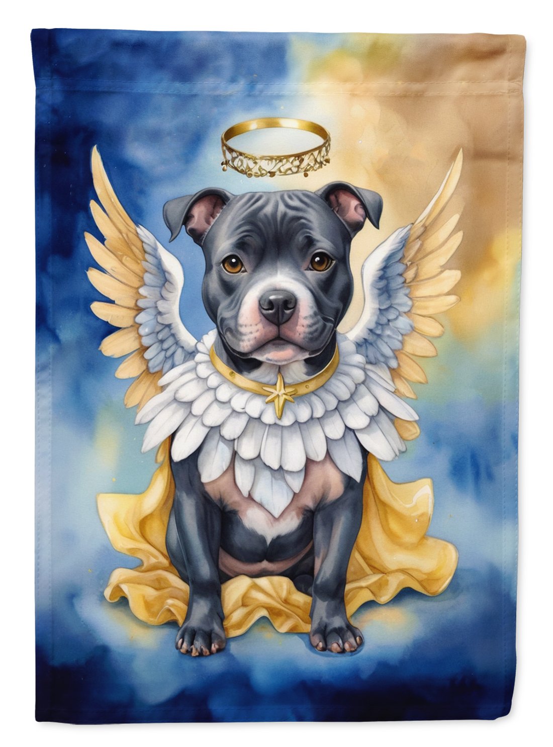 Staffordshire Bull Terrier My Angel Garden Flag 11.25 in x 15.5 in