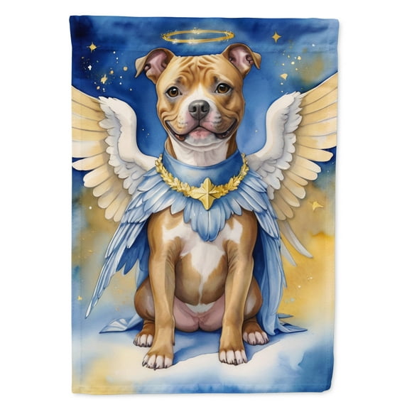 Staffordshire Bull Terrier My Angel House Flag