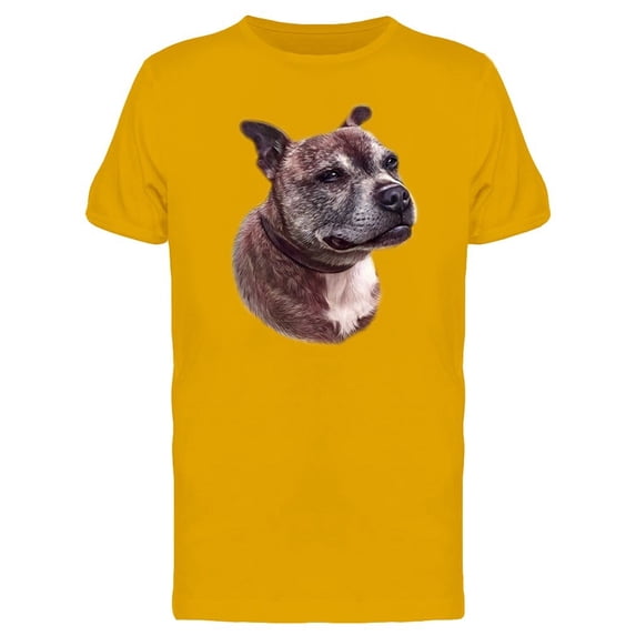 Staffordshire Bull Terrier Photo Tee Men's -Image by Shutterstock