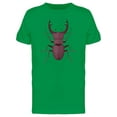thumbnail image 1 of Stag Beetle Top View Tee Men's -Image by Shutterstock, 1 of 1