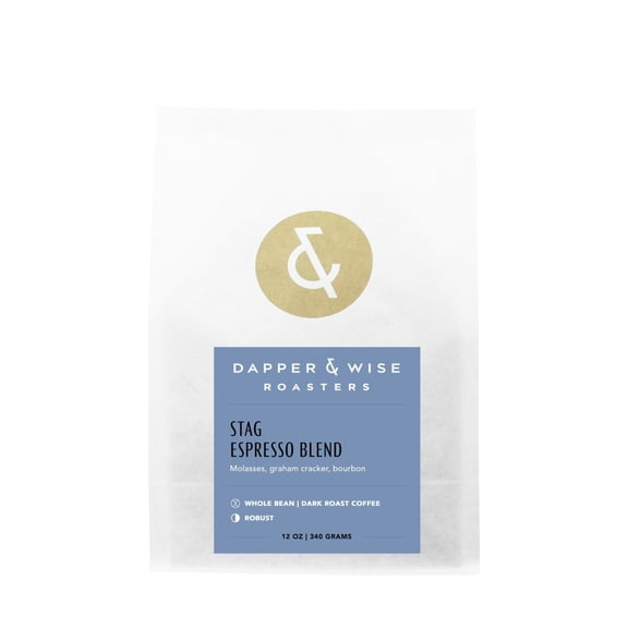 Stag Blend - Roasted by Dapper & Wise - Freshly Ground Coffee - 5lb Bag