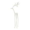 thumbnail image 1 of Stag Sculpture Metal Look Outdoor Deer Statue Garden Decor Entryway Decoration European Style Antique Finish Weatherproof Porch Decor Home Exterior Landscape Ornament, 1 of 2