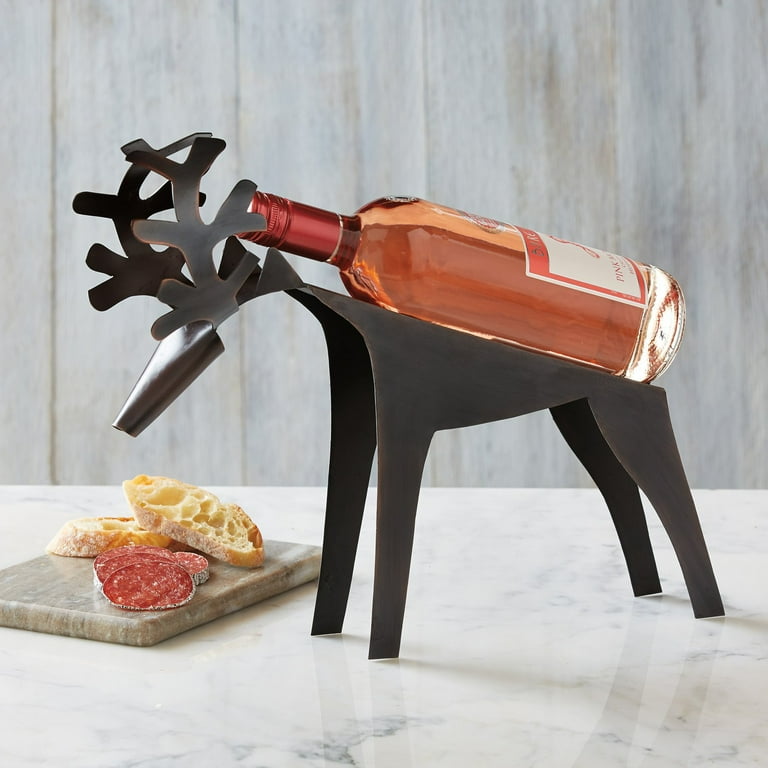 Stag wine holder online