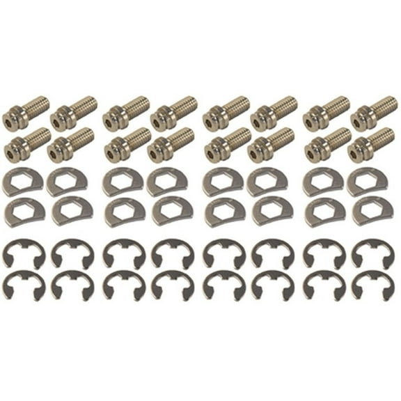 Stage 8 8913 Small Block Ford Header Bolt Kit, 6pt Double Hex Head