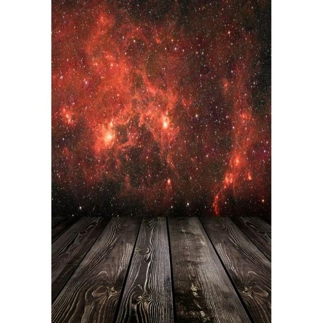 Stage Backdrops Shiny Spotlights Wood Floor Kid Baby Play Shower