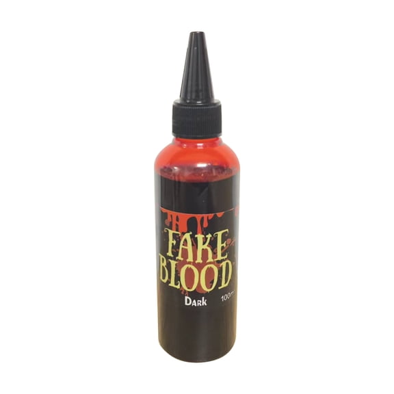Stage Blood Dark Fake Blood Squirt Bottle for Halloween Theatrical Makeup Special Effects Gory Zombie Vampire Makeup Haunted House Props 1 Pack