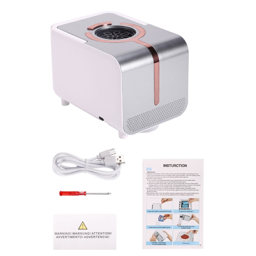 Stage Bubble Maker for Stage Show AA Battery Powered Interactive Bubble Machine