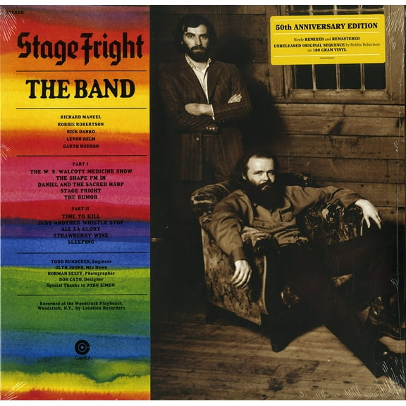 the Band Stage Fright-50th (Ltd.Red/Yellow (Vinyl Record)