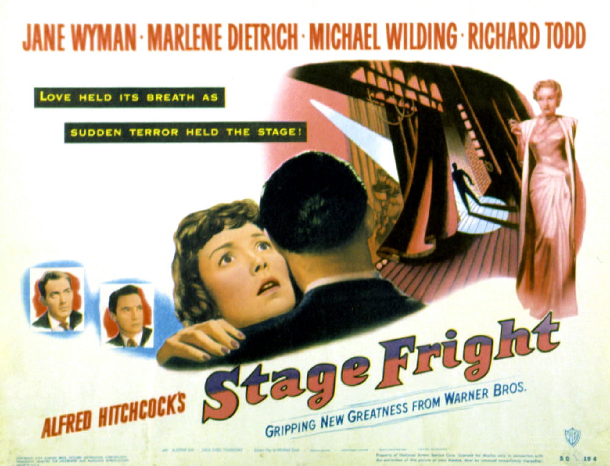 Stage Fright Canvas Art - (28 x 22)
