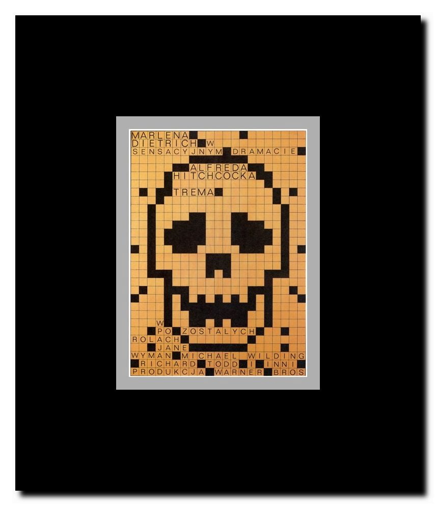Stage Fright Framed Movie Poster