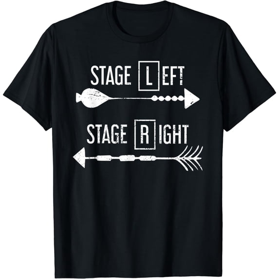 Stage Left Stage Right Theatre T-Shirt