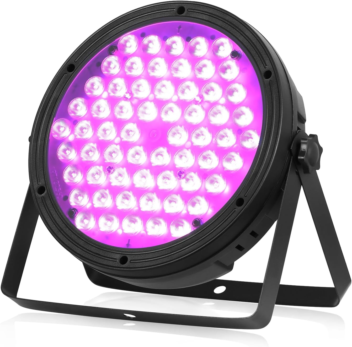 Stage Lighting 120W Par Light RGBW 4-in-1 Stage Lights, DJ Light DMX for Concert and Events,1 Pack