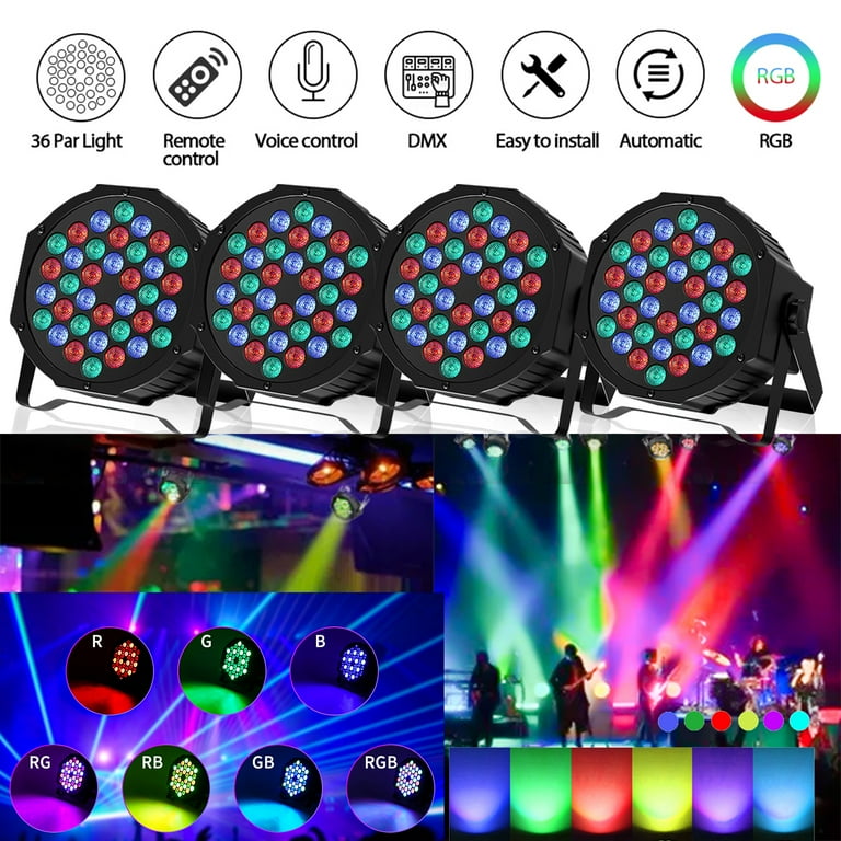 Easy dancing clearance par lights