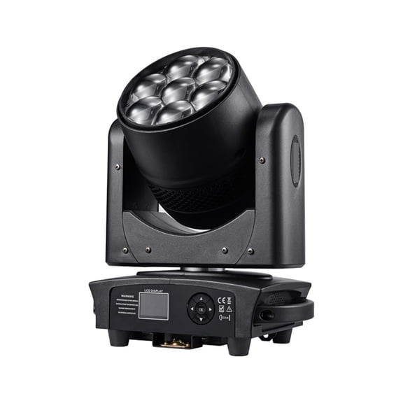 Stage Lights 7X40W RGBW Bee Eye LED Moving Head Wash Beam Effect Light Head Lighting For DJ Event Party Club ,Easy to Install