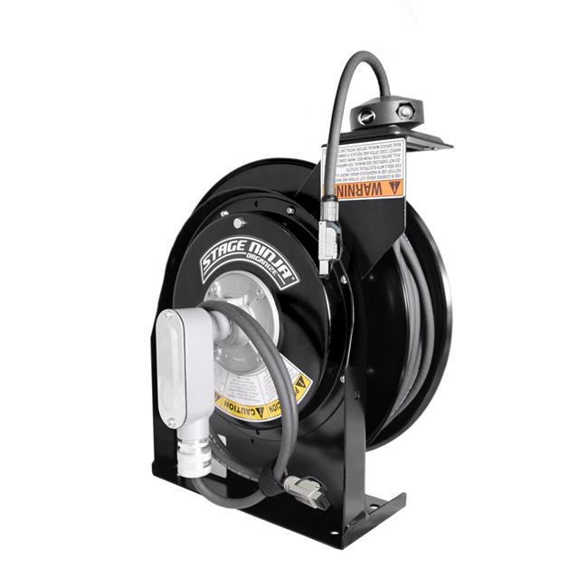 Stage Ninja Stage Ninja Industrial 50 Foot Retractable CAT6 Shielded