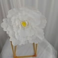 thumbnail image 1 of Stage Party Supply 50CM Wedding Decoration Giant Background Wall Peony False Flower PE Foam Rose Flower Simulation Rose Flowers WHITE, 1 of 8