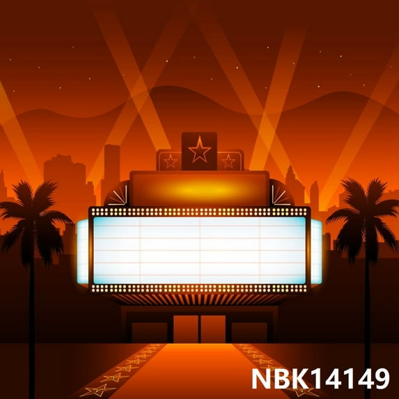 Stage Red Carpet Curtain Light Music Party New Year Christmas Background Photography Backdrop Photoph Photoz Photocall